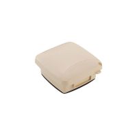 Outlet Cover - Weatherproof - Plastic & Extra-Duty Plastic Cover - Double Gang - 120V - Beige - 2.25''Depth