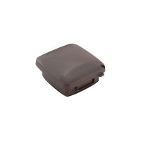 Outlet Cover - Weatherproof - Plastic & Extra-Duty Plastic Cover - Double Gang - 120V - Bronze - 2.25''Depth
