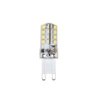 Luminiz lED capsule with visible LED chips and loop pins