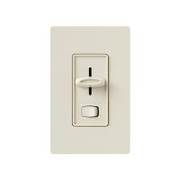 Skylark - Electronic Low-Voltage Dimmer - W/ On/Off Switch - 120V - 300W - Light Almond