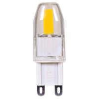Satco lED capsule with clear cover and loop pins