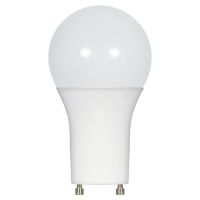 LED A19 GU24 Base - 9.5W - Dimmable - 3500K Warm White - 120V AC - 25,000 hrs lifespan